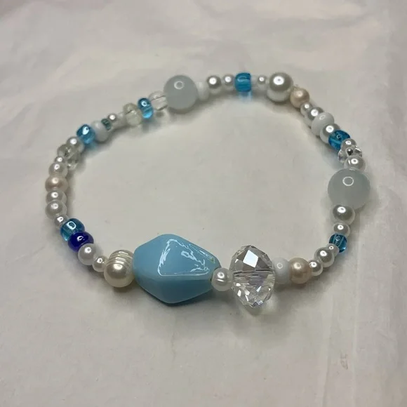 5/$20 ENTIRE SHOP CLEARANCE Santorini handmade beaded bracelet 🇬🇷🌊🐬❤️ - Picture 4 of 5